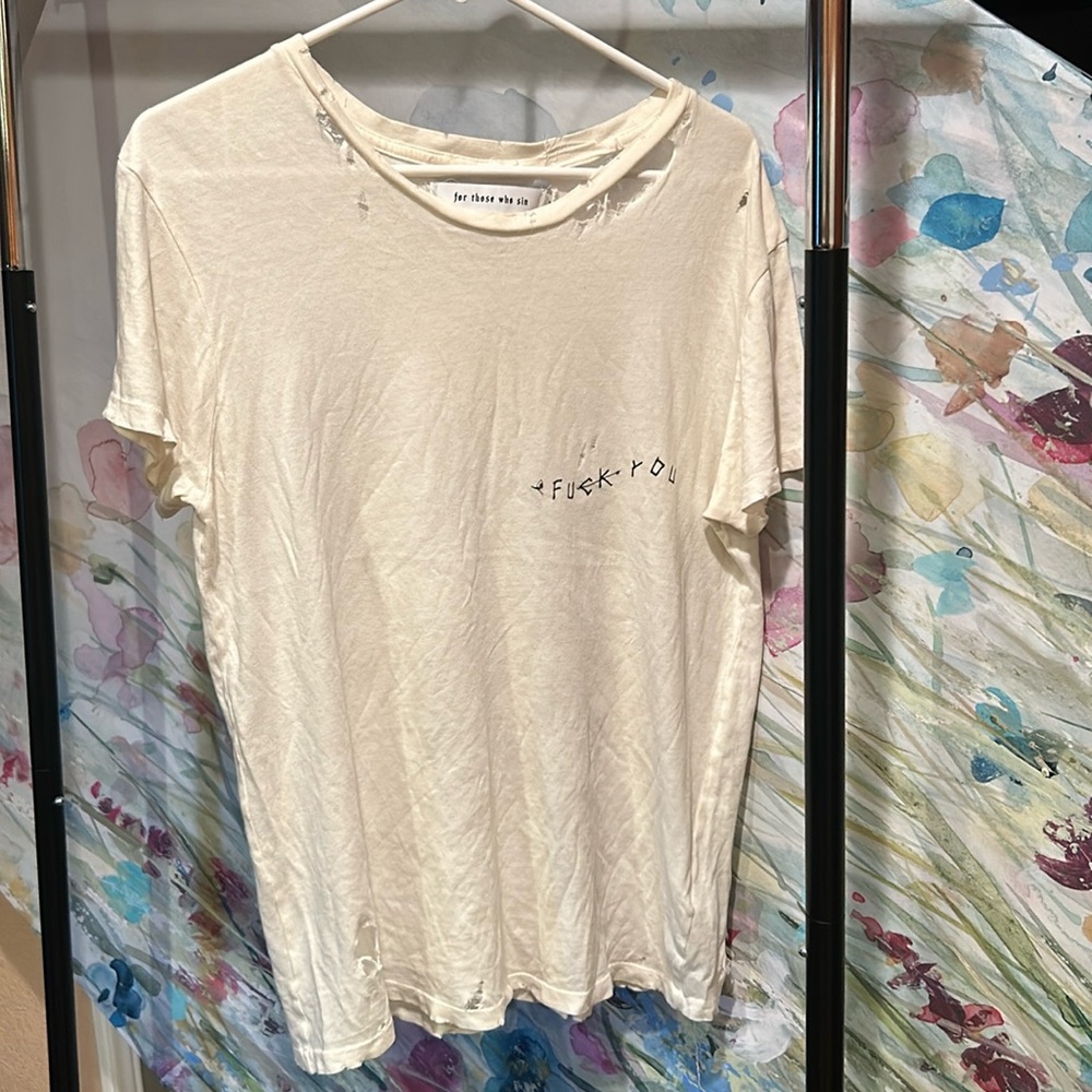 For Those Who Sin t-shirt
